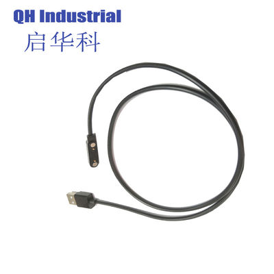 acheter 2Pin 10,2 mm Spray de sel de ciment 48H Mobile 90 degrés de flexion Pogo Pin plat Pogo pin magnétique Pogo pin chargeur online manufacture