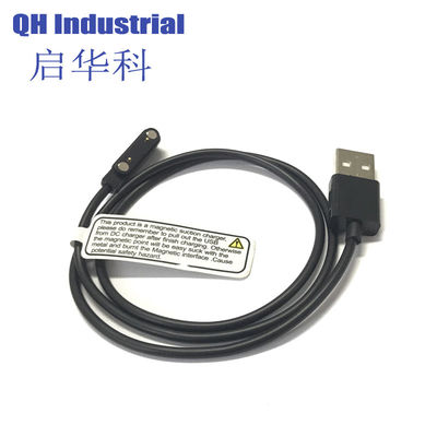 acheter 2Pin 10,2 mm Corps en laiton Amphénol vis type Pin Cap magnétique Pogo Pin connecteur de chargeur online manufacture