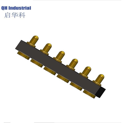 Certificat CE UL standard 2,54 mm Hauteur de l'espacement 2,5 mm Tête mâle Tête femelle SMT Tête de broche Pogo Connecteur de broche