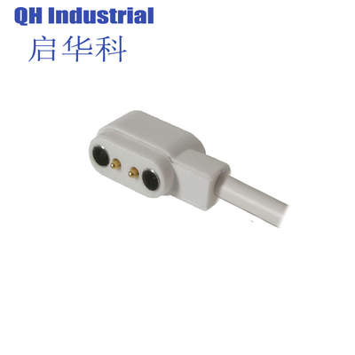 Fabrique personnalisée 2 3 4 5pin pogo pin câble magnétique pas de la montre intelligente USB magnétique mâle et femelle câble de charge