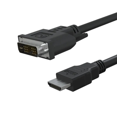 Nouveau câble de haute qualité 18+1 Connecteur Pin Pro câble DVI à HD-mi Audio et vidéo DVI câble télévision ordinateur télévision portable