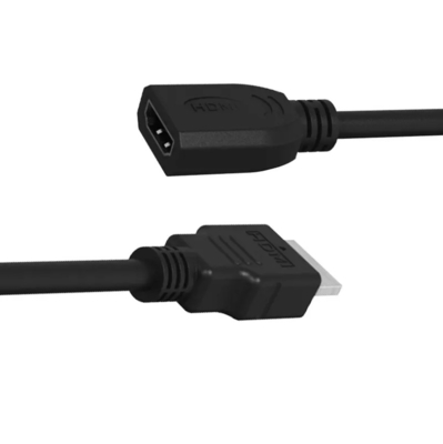 Convertisseur doré actif mâle HDMI femelle câble vidéo HDTV Adaptateur Adaptateur Convertisseur 1080P Convertisseur d'ordinateur