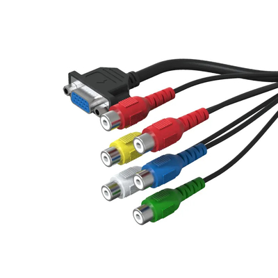 Cable personnalisé haute vitesse HDMI à DB et AV câble ligne composant audio vidéo câble fil 6 câble RCA pour télévision console de jeu ordinateur