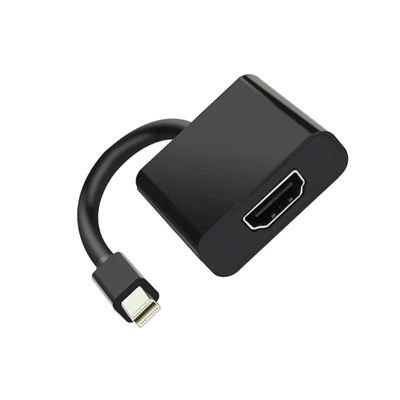 Fabricant direct HDMI Femme à Mini DP Homme Convertisseur de câble audio vidéo Adaptateur pour ordinateur portable de bureau Moniteur de projecteur