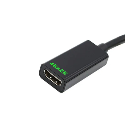 Fabricant d'usine OEM 4K*2K Mini DP Displayport 1.4 Homme vers HDMI Femme 0,2 0,5 m Adaptateur de câble Convertisseur DP vers HDMI Connecteur
