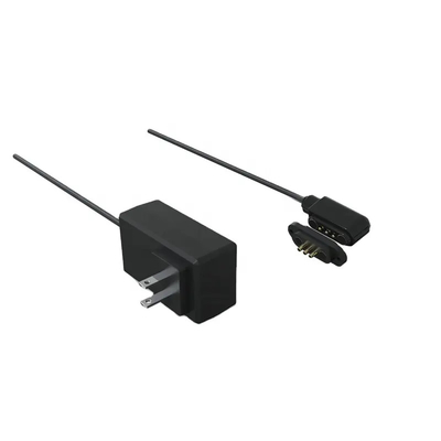 Nouveau design 3 broches Pogo broche adaptateur de charge magnétique câble connecteur mâle femelle PogoPin connecteur AC DC aimants contact pad câble de recharge de ressort