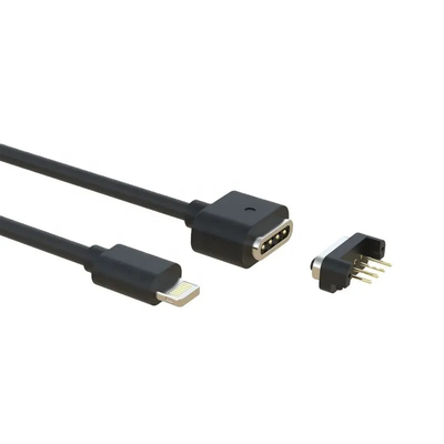 Connecteur magnétique à recharge rapide à 4 broches certifié d'origine à la vitesse de la foudre Transfert de données