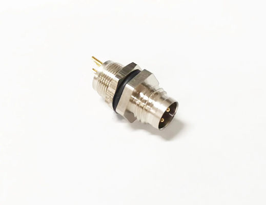 Connecteur circulaire surmoulé droit pour connecteur industriel M12 3 4 5 6 8 12 17 broches mâle femelle, prise, connecteurs