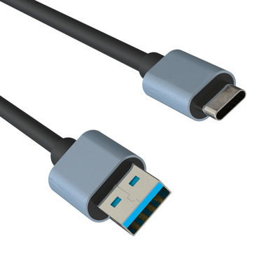 Câble de téléphone portable Type C à charge rapide USB3.0 2.1 A en PVC 1 M de haute qualité pour Samsung Huawei, câble de données de chargeur rapide USB