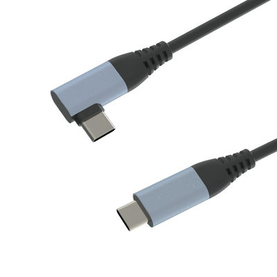 Câble de données de charge rapide USB-C Type-c 1-5 A en alliage d'aluminium 240 W Pd Câble de données 1 m 2 m 5 A Câble de transfert de données de chargeur rapide Téléphone Lunettes intelligentes Écouteurs