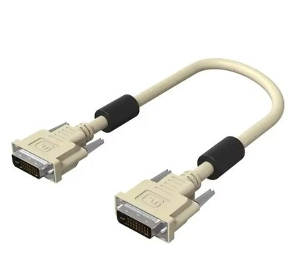 Fabricant Blanc Couleur Haute Vitesse Câble Moniteur DVI vers DVI 1080P 3D Mâle à Mâle Fournisseurs de Câble Vidéo DVI