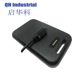 4Pin 2.54mm Pitch I Shape Précision Amphenol Connecteur à ressort magnétique chargé Magnétique Pogo Pin Charger Connecteur de câble