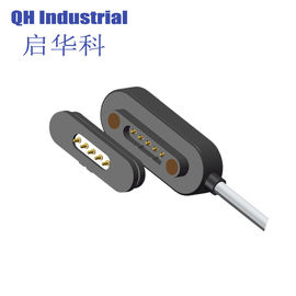 Appareil d'application à domicile à 5 broches mâle femelle avec commutateur Appareil intelligent Connecteur électrique de charge par câble USB magnétique