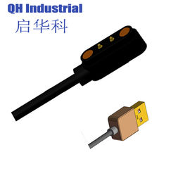 2Pin 4,0 mm grosse vis Idi épingle de contact épingle magnétique 12V connecteurs micro Pcba soudeur coupe Pogo épingle magnétique Pogo épingle