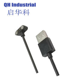 2Pin Ce batterie standard 90 degrés de flexion Pin connecteurs de puissance magnétique tablette courte Smt Pogo Pin connecteur de puissance magnétique