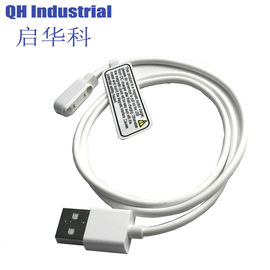 2Pin 7.6mm Pitch Longue durée de vie Durable Aéronautique et spatial Single Head Pog Pin Socket Pogo Pin Magnétique Pogo Pin Connecteur USB