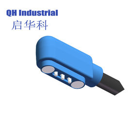 3Pin Magnétique Pogo Pin Émirats Arabes Unis Connecteur à courant élevé pour produit électronique Magnétique 12V Pogo Pin Usb