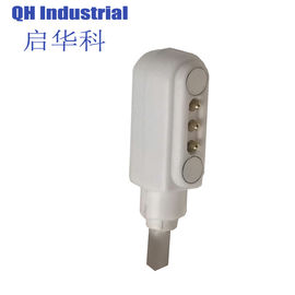 3 épingles efficaces mâle et femelle Waterpro de 3A magnétique Brésil efficace magnétique Pogo épingle 6 épingles connecteur USB Jack