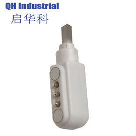 3Pin Bulgarie Double tête 3A magnétique 5Pin Pogo Pin Connecteur d'alimentation avec câble pour ordinateur portable