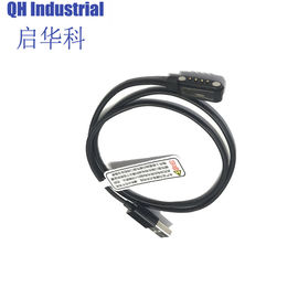 Connecteur de batterie à 4 broches de 2,54 mm de pivotement en laiton à ressort Pogo Pin Turquie Connecteur de batterie Connecteur magnétique 12v