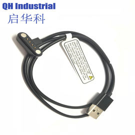 4 épingles 2,5 mm d'envergure personnalisée USB 90 degrés plier Pogo pin plat Pogo pin Suède Swp Laptop portable SMA Rf Pogo pin