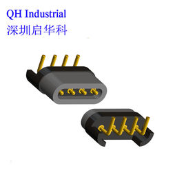 4Pin Fédération de Russie Connecteur de batterie de téléphone portable Connecteur magnétique à ressort Magnétique Pogo Pin Connecteur USB