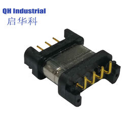 4Pin 2,54mm Pitch mâle femelle 2Amp 600gf connecteurs de chargeur à broche magnétique Pogo