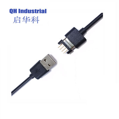 2A 700gf Stong Force magnétique 80cm Homme et femme Connecteur de câble USB de charge magnétique 4Pin