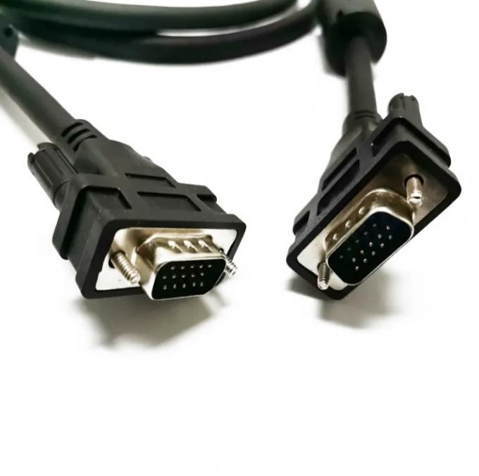 D-SUB DB 9 15 25 personnalisé câble VGA 15 broche RS 232 câble pour machines 15 broches mâle à mâle droit 1